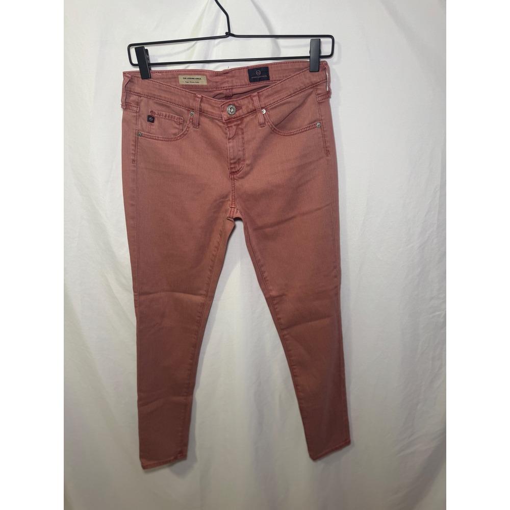 AG Adriano Goldschmied Legging Ankle Jeans 27 Dusty Rose Pink Skinny NWOT
